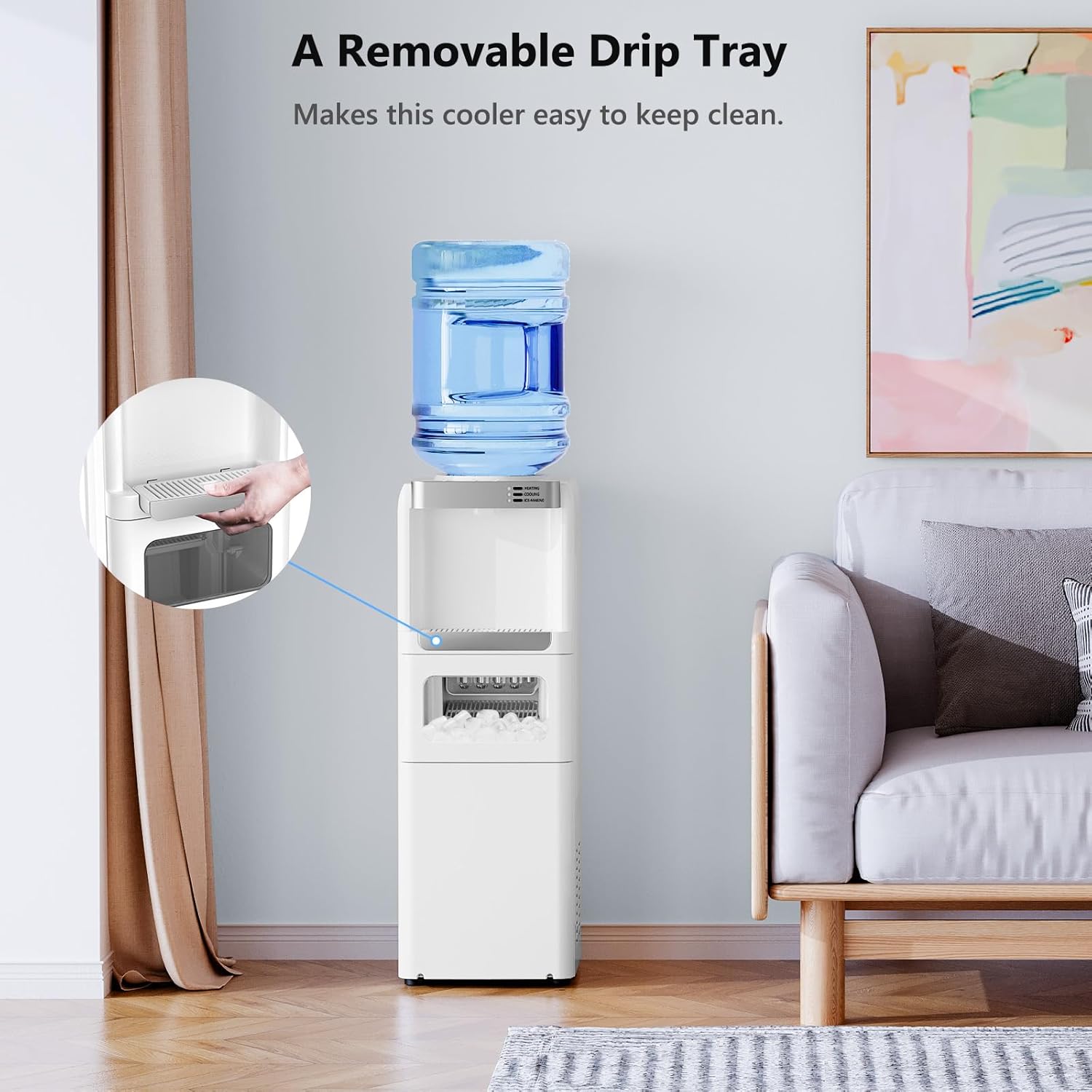 Water Dispenser with Ice Maker Function