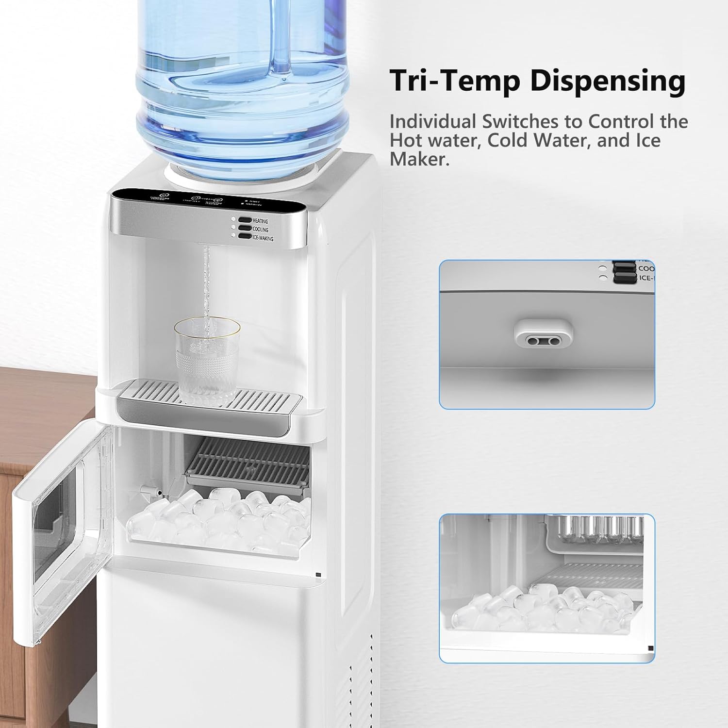 Water Dispenser with Ice Maker Function